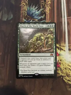 March of the World Ooze - MTG Aetherdrift - NM/MINT - Image 1