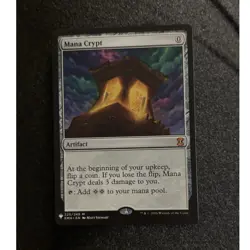 Wizards of the Coast Mana Crypt Artifact Eternal Masters 2016 Mythic Colorless - Image 1
