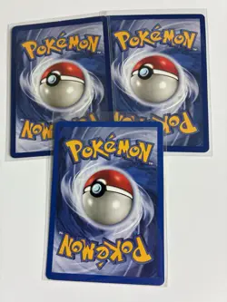 Pokemon TCG Cards (3) Vintage Holos Fossil and Neo Shiny - Image 2