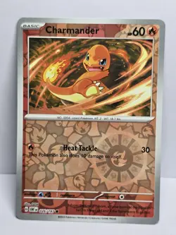 Charmander Common Reverse Holo Pokemon TCG Obsidian Flames 26/197 - Image 1