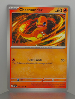 Charmander - OBF - SV03: Obsidian Flames - 26/197 - Pokemon - Image 1