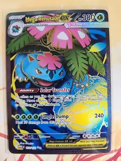 Pokemon TCG Mega Venusaur ex 155/132 Mega Evolutions Ultra Rare - Image 1