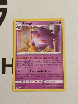 Gengar 066/196 Holo Schwert & Schild Set Verlorener Ursprung Deutsch Pokemon - Image 2
