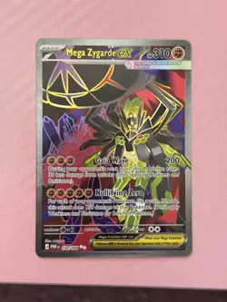 Pokemon Mega Zygarde EX 104/088 Full Art 310 HP Perfect order Holo - Image 1