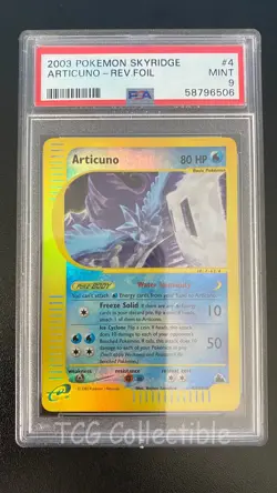 PSA 9 MINT Articuno Reverse HOLO 4 2003 Skyridge WOTC Pokemon Card - Image 1