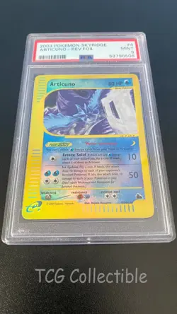 PSA 9 MINT Articuno Reverse HOLO 4 2003 Skyridge WOTC Pokemon Card - Image 2