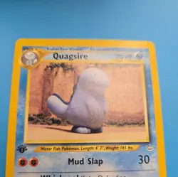 Pokemon TCG Quagsire Neo Revelation 48/64 Regular 1st Edition Common - Image 2
