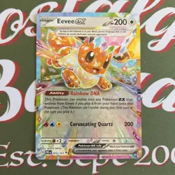 Eevee ex - 075/131 075/131 Holo Double Rare SV: Prismatic Evolutions Pokemon NM - Image 1