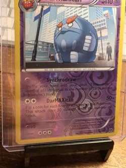 Darmanitan 60/99 VLP -REVERSE HOLO Next Destinies Pokemon Card Shin Nagasawa - Image 2