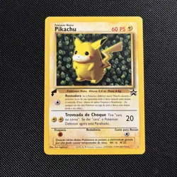 Pikachu #1 Pokemon Promo WOTC Black Star Promo Spanish World Collection 2000 - Image 1