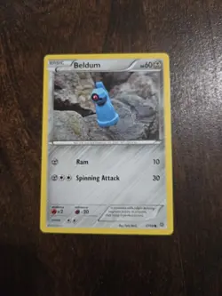 Pokemon TCG Beldum Ancient Origins 47/98 Regular Common NM - Yuka Morii - Image 1