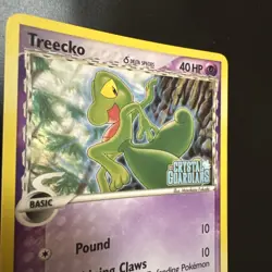 Treecko 68/100 Ex Crystal Guardians Reverse Holo Stamped NM Pokemon TCG - Image 4