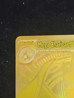 Mega Charizard Y EX 294/217 Gold Hyper Rare, Ascended Heroes, Pokemon TCG (NM) - Image 2