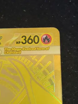 Mega Charizard Y EX 294/217 Gold Hyper Rare, Ascended Heroes, Pokemon TCG (NM) - Image 3