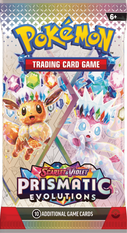 Pokemon TCG - Scarlet and Violet - Prismatic Evolutions - Booster Pack - Image 1