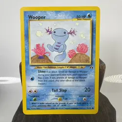 Pokemon TCG Wooper Neo Discovery 71/75 Regular LP. - Image 1