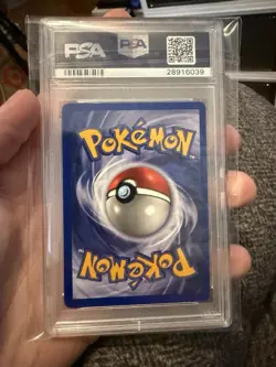 Mewtwo Holo Rare 10/102 1999 Base Set Pokemon English WOTC PSA 8 NM - Image 2