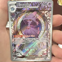 Pokemon Mismagius Paldea Evolved Illustration Rare Holo 212/193 Stage 1 90 HP - Image 3