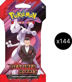 Pokemon Destined Rivals Sealed Case Booster Case - Image 1