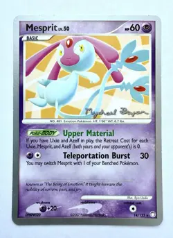 Mesprit Pokemon/HP60/Poke-body/Upper Material/Teleportation Burst/14/123/NICE - Image 1