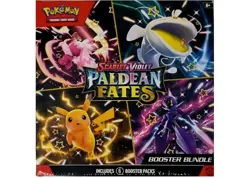 Pokemon Scarlet & Violet Paldean Fates Booster Bundle Box - 6 Booster Packs - Image 1