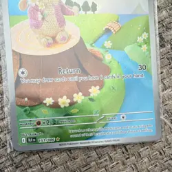 Pokemon Audino 151/086 Sv: Black Bolt Illustration Rare Holo Basic 100HP 2025 - Image 5