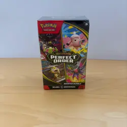 Pokemon TCG: Mega Evolution – Perfect Order Booster Bundle (6 Packs) Sealed - Image 1