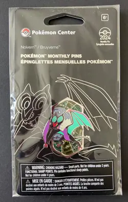 Noivern Pin Badge Pokemon Monthly Pins Dragon 11 of 12 Pokemon Center Centre NEW - Image 1