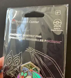 Noivern Pin Badge Pokemon Monthly Pins Dragon 11 of 12 Pokemon Center Centre NEW - Image 4