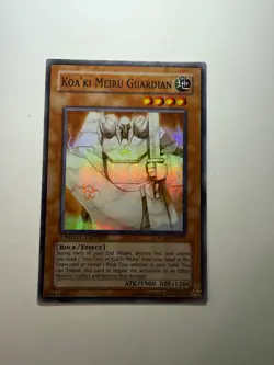 Yugioh - Koa'ki Meiru Guardian - Super - Limited - RGBT-ENPP3 - NM - Image 1