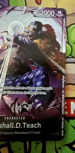 One Piece TCG Marshall D. Teach P-100 – Event Pack Vol.8 – NM - Image 3