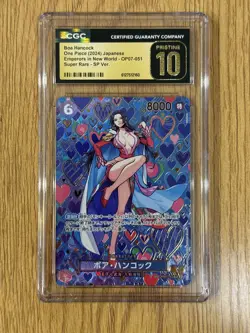 Boa Hancock OP07-051 CGC 10 Pristine 2024 Sp Ver. Emperors In New World One Piec - Image 1