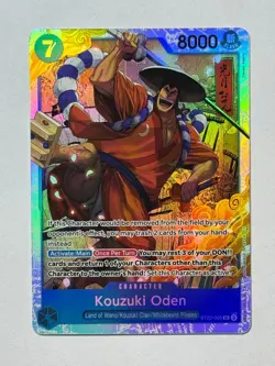 One Piece TCG Kouzuki Oden ST22-005 Foil SR Starter Deck 22: Ace & Newgate - Image 1