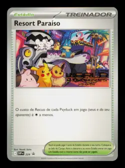 Pokemon Card Paradise Resort PORTUGUESE SVP 224 Promo World Championships 2025 - Image 1