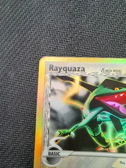 Carte Pokemon•Pokemon card Rayquaza HOLO RARE 13/113 Delta Species 2005 Vintage - Image 2