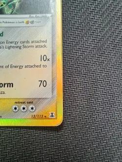 Carte Pokemon•Pokemon card Rayquaza HOLO RARE 13/113 Delta Species 2005 Vintage - Image 3