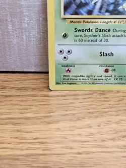 Scyther 26/64 Jungle Non-Holo Rare Pokemon Card TCG - Image 5