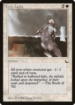 MTG - Holy Light - The Dark - Magic the Gathering - Image 1