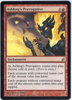 Ashling's Prerogative Lorwyn Rare - MTG Magic the Gathering Card - Image 1