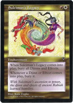 (4X) Suleiman's Legacy Visions Rare Playset - MTG Magic the Gathering Card - Image 5