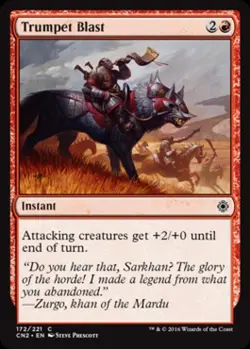 Trumpet Blast -Foil Near Mint MTG Conspiracy: Take the Crown - Image 1