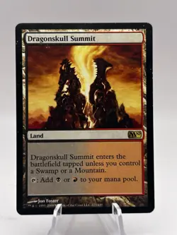 Dragonskull Summit 223/249 Core Set 2010 M10 MTG MP - Image 1