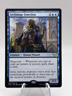 Archmage Emeritus 037/275 Strixhaven: School of Mages STX MTG NM - Image 1