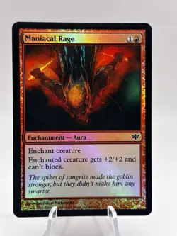 Maniacal Rage 68/145 Foil Conflux MTG LP - Image 1