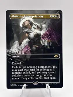 Abstruse Appropriation 0347 Borderless Modern Horizons 3 MH3 MTG NM - Image 1