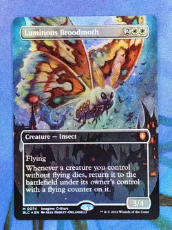 1x FOIL Luminous Broodmoth, NM, BLC, Magic: the Gathering, MtG - Image 1