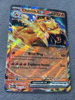 Charizard ex 006/165 Pokemon Card Double Rare Holo SV 151 NM - Image 2