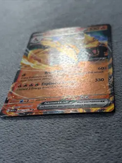 Charizard ex 006/165 Pokemon Card Double Rare Holo SV 151 NM - Image 4