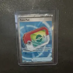 Pokemon TCG Poke Pad Trainer-Item Card 132/088 English Card Stock Standard Size - Image 1