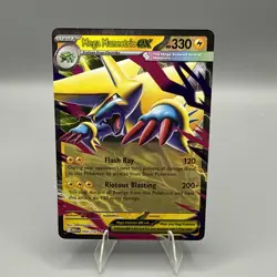 Mega Manectric EX 050/132 Mega Evolution Holo Rare Pokemon Card NM - Image 1